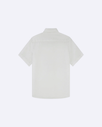 Short Sleeve Shirt Line White