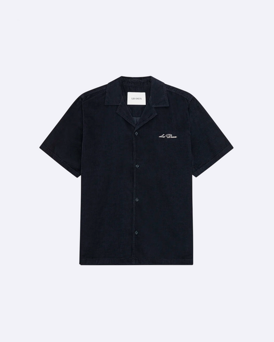 Signature Mini Cord SS shirt Dark Blue Nigth