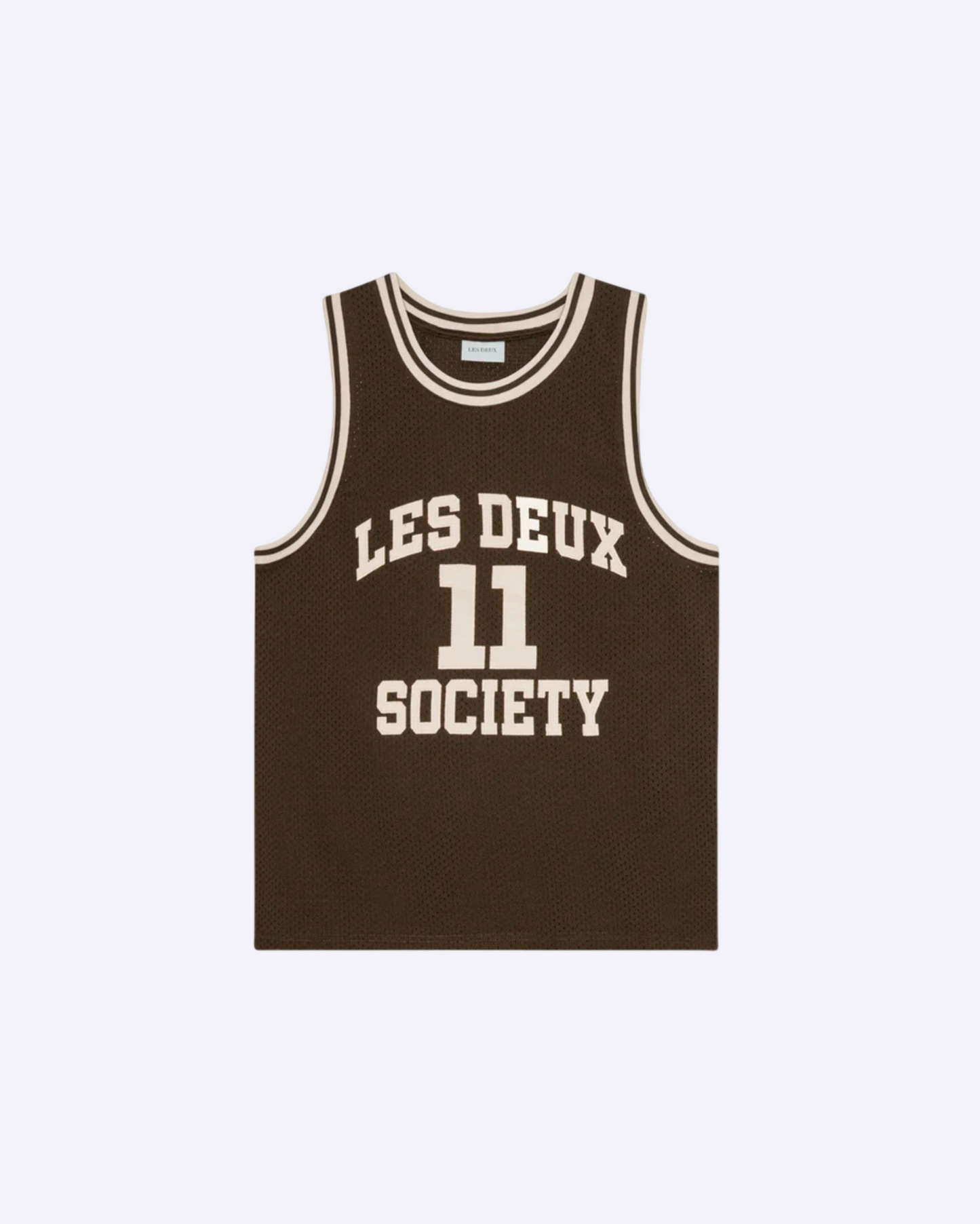 Silas Mesh Tank Top Turkish Coffee Brown