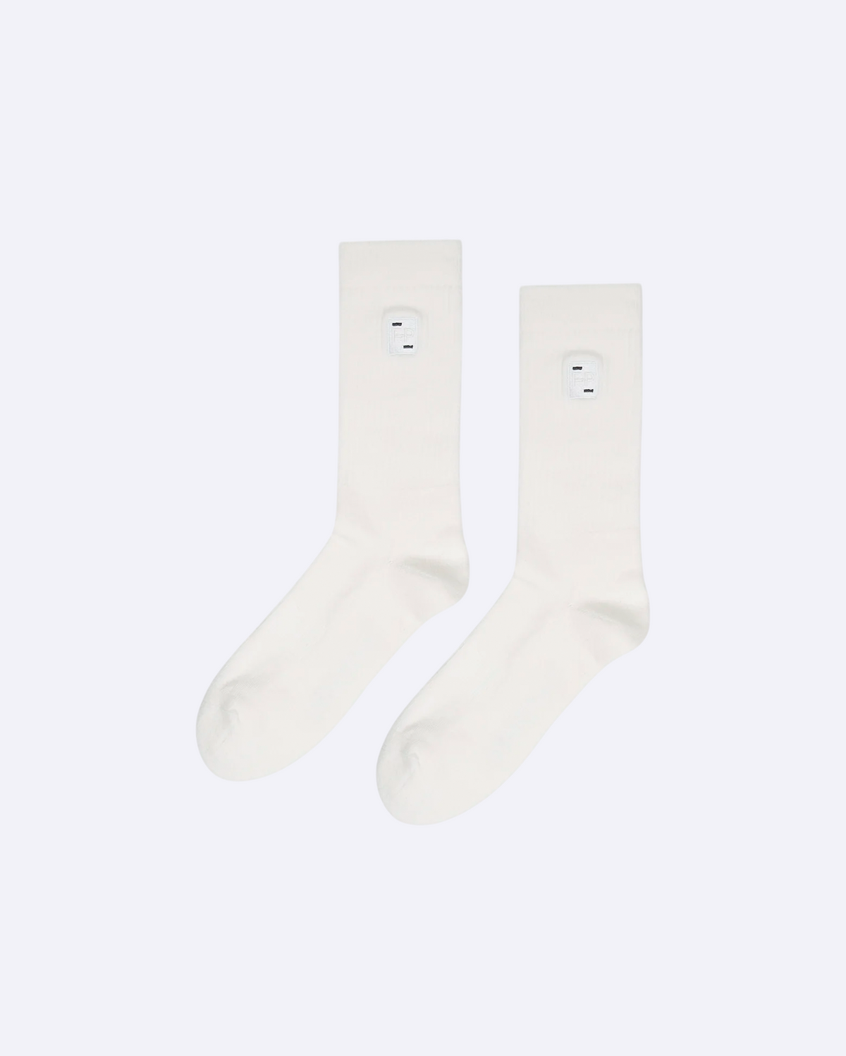 Socks Patch - White