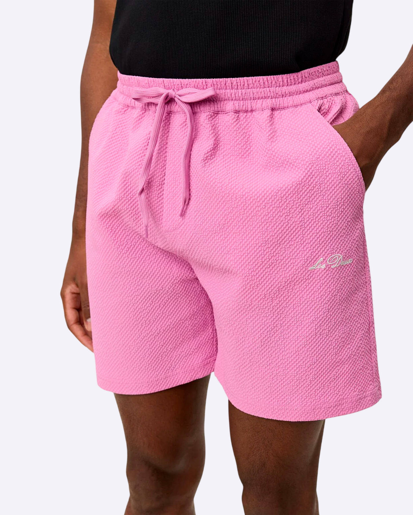 Stan Seersucker Swim Shorts