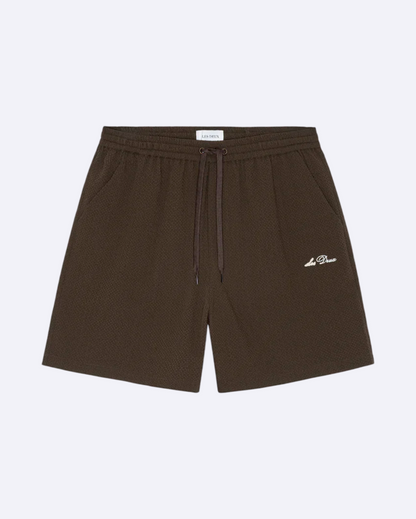 Stan Seersucker Swim Shorts