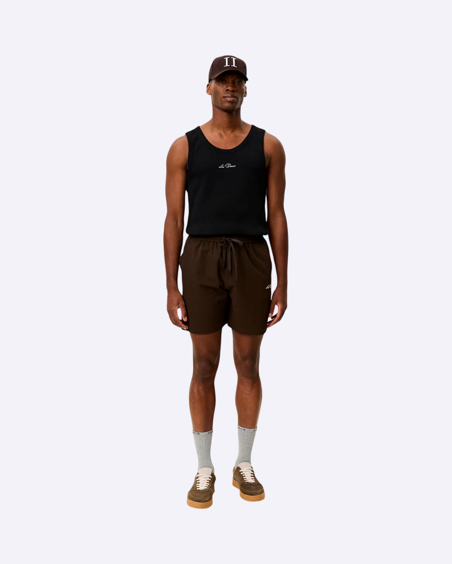 Stan Seersucker Swim Shorts