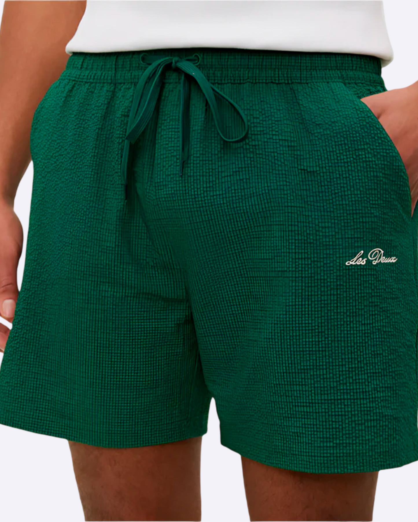Stan Seersucker Swimshorts