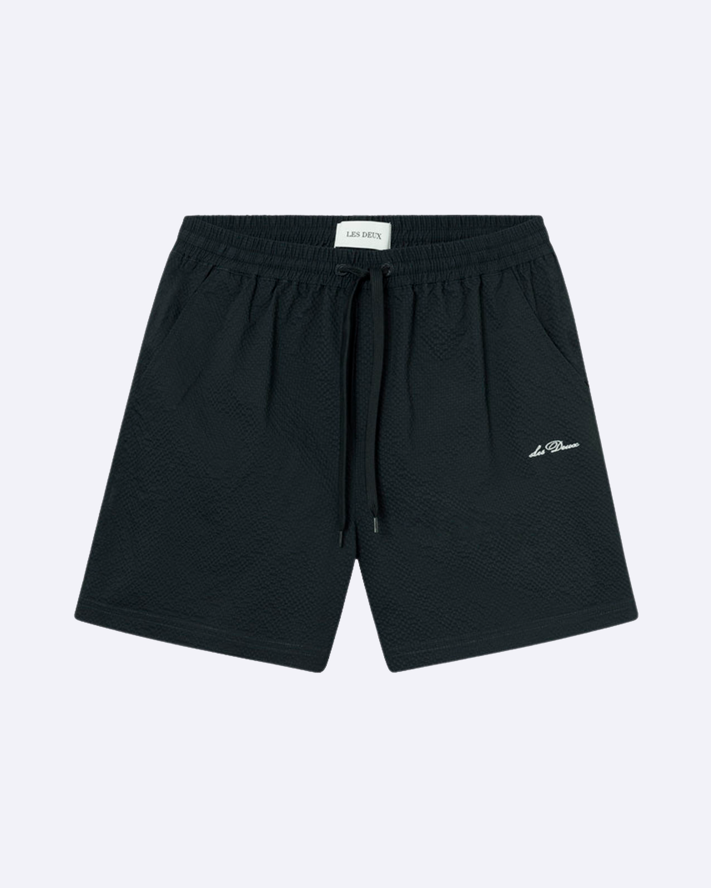 Stan Seersucker Swimshorts Dark Navy
