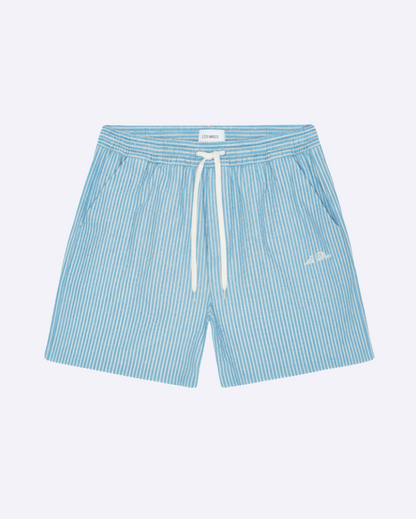 Stan Stripe Seersucker Swimshorts Baby BLue