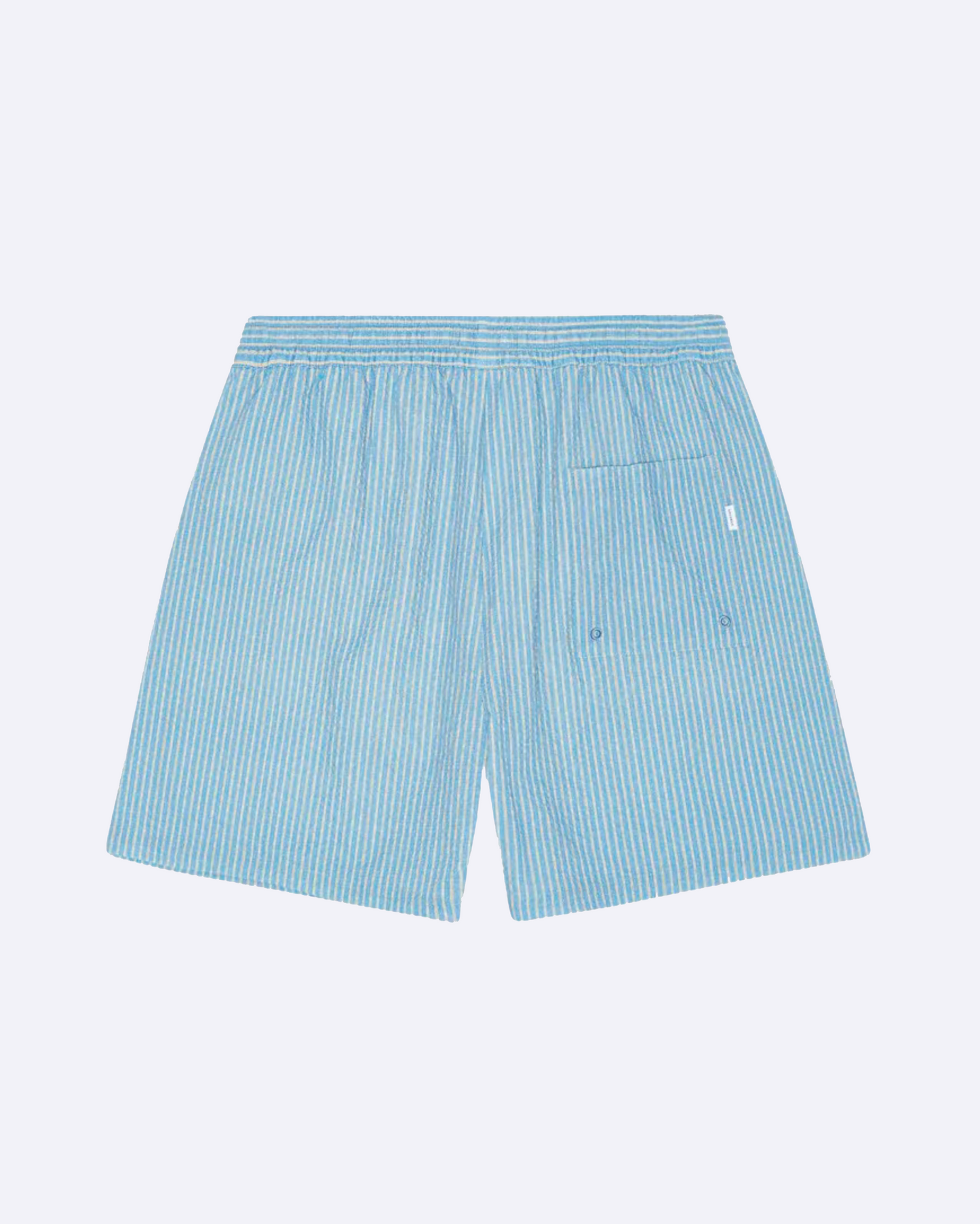 Stan Stripe Seersucker Swimshorts Baby BLue