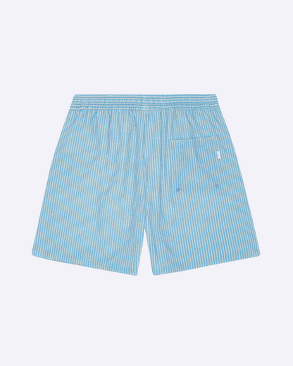 Stan Stripe Seersucker Swimshorts Baby BLue