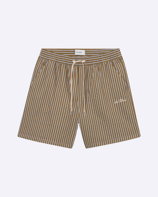 Stan Stripe Seersucker Swimshorts