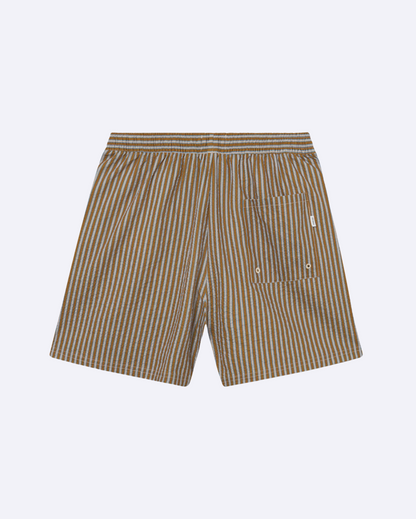 Stan Stripe Seersucker Swimshorts