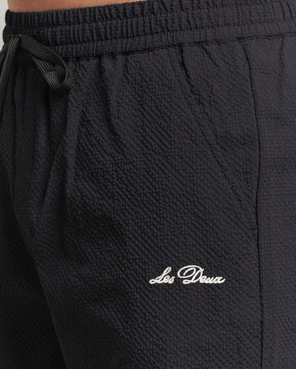 Stan Seersucker Swimshorts Black