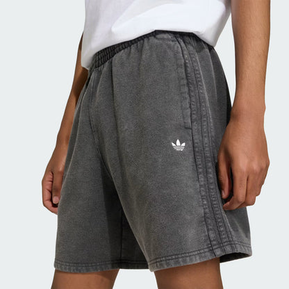 Trefoil Essentials Washed 7-inch Fleece Short - Black