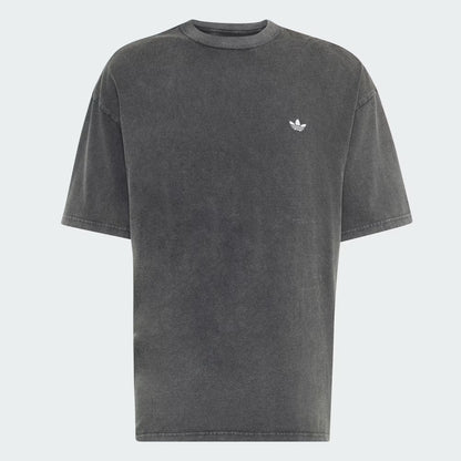 Trefoil Essentials Washed Loose Tee - Black