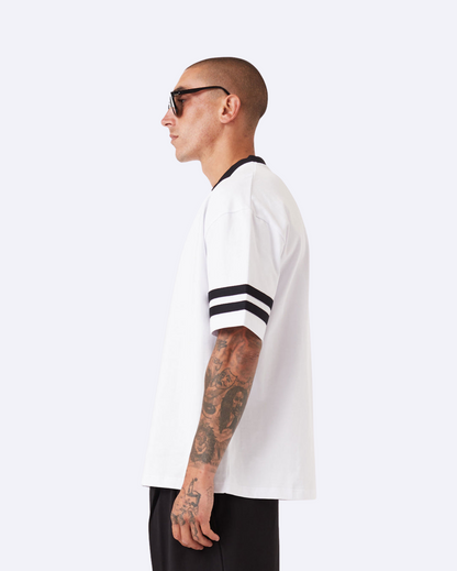 QB Lounge Tee White