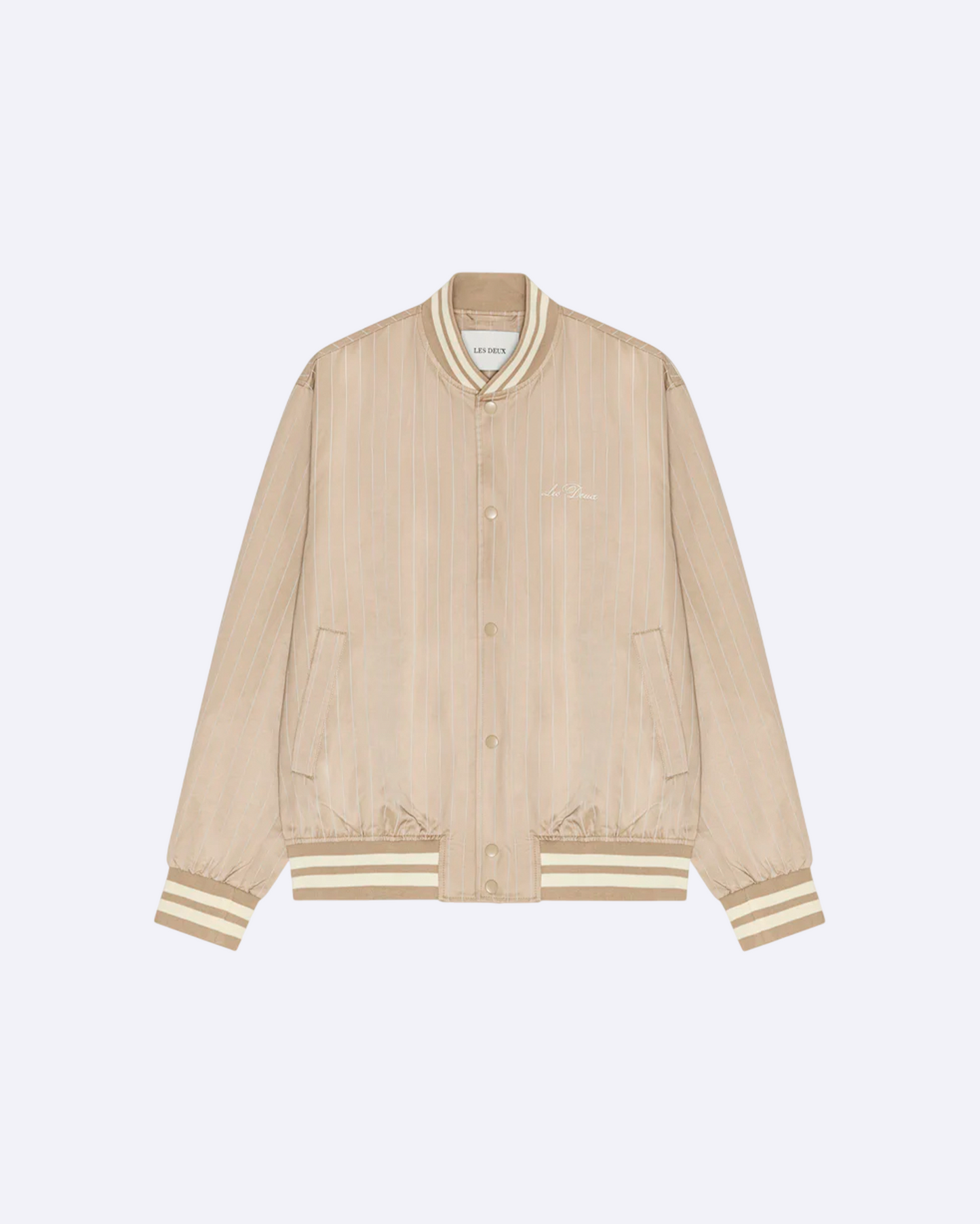 Varsity Tech Pinstripe Jacket