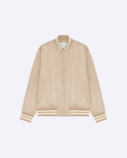 Varsity Tech Pinstripe Jacket