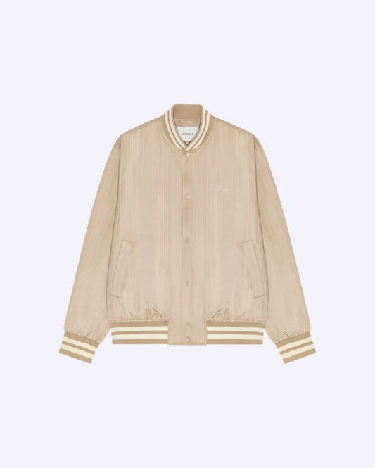 Varsity Tech Pinstripe Jacket