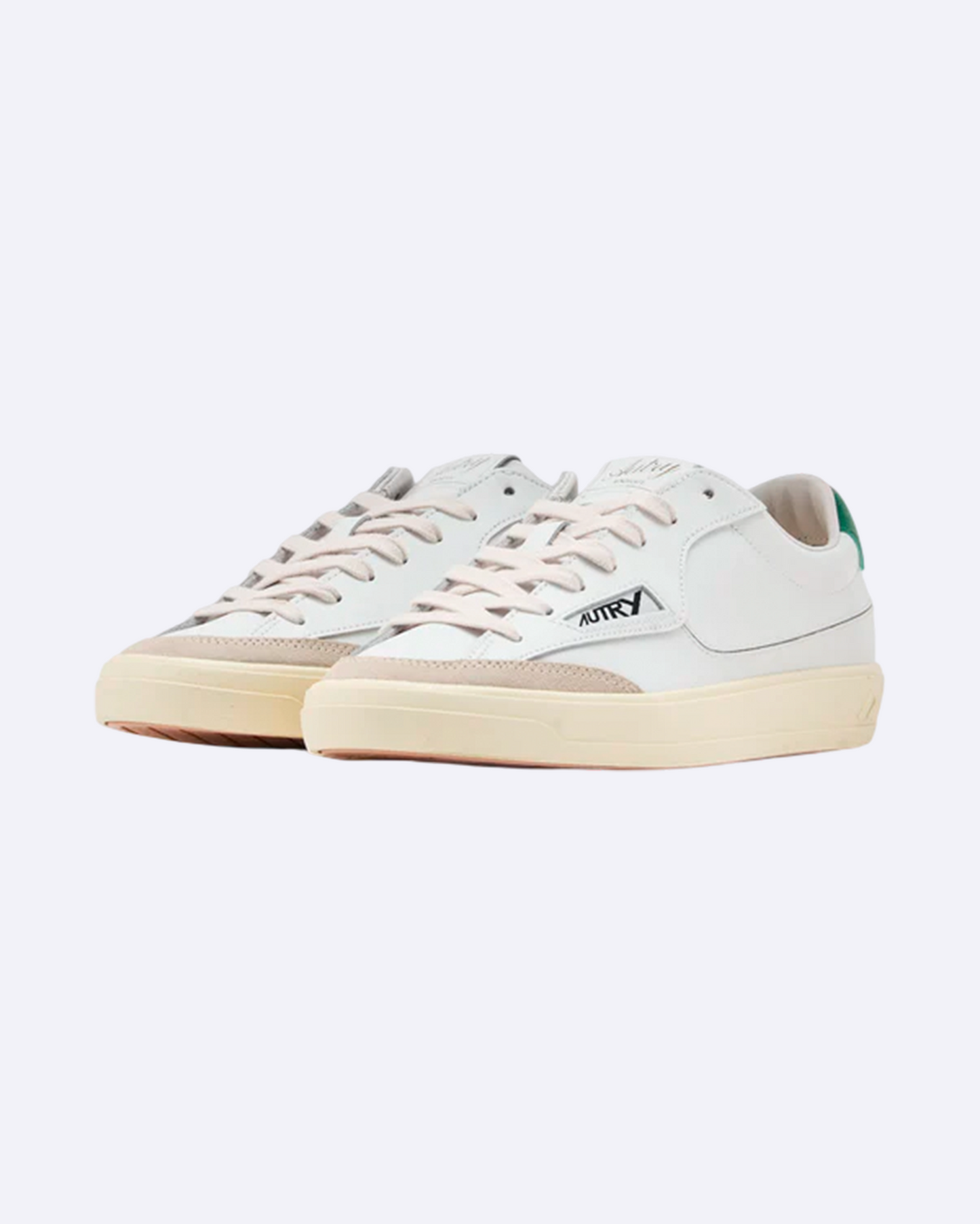 Windscape Low Man Leather White/Green