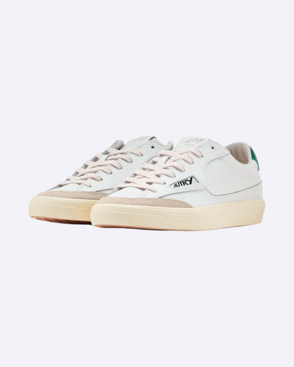 Windscape Low Man Leather White/Green