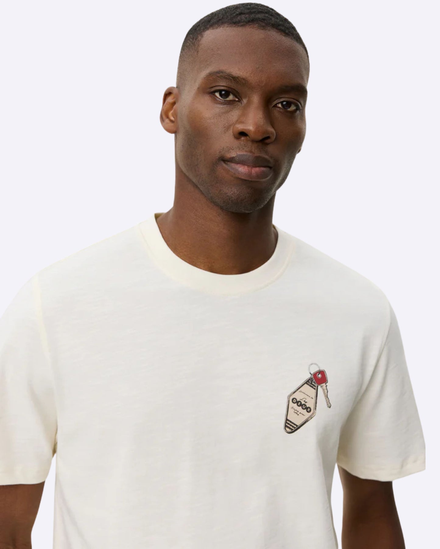 Ben Troy T-Shirt Light Ivory