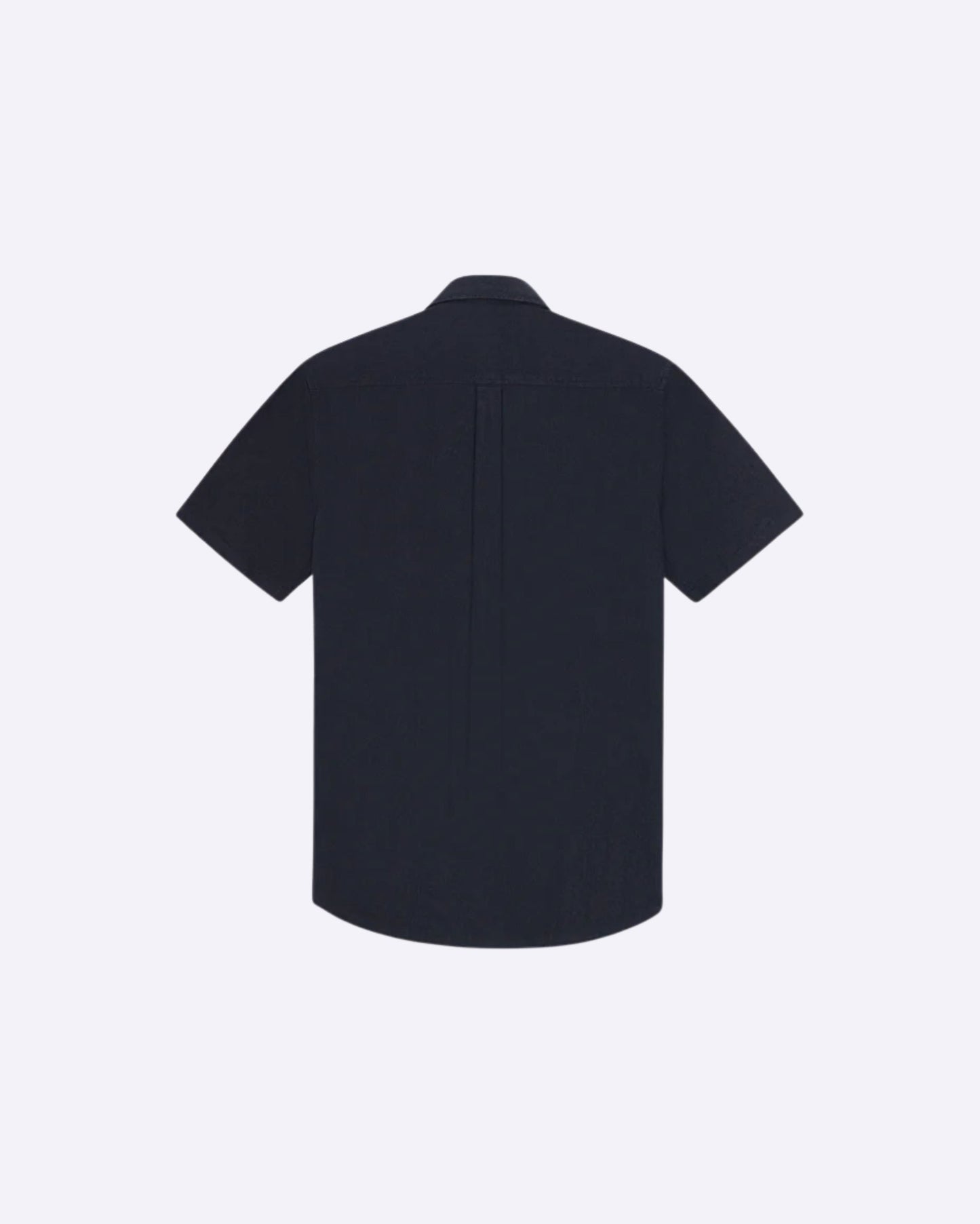 Konrad Cotton Linen SS Shirt Dark Navy