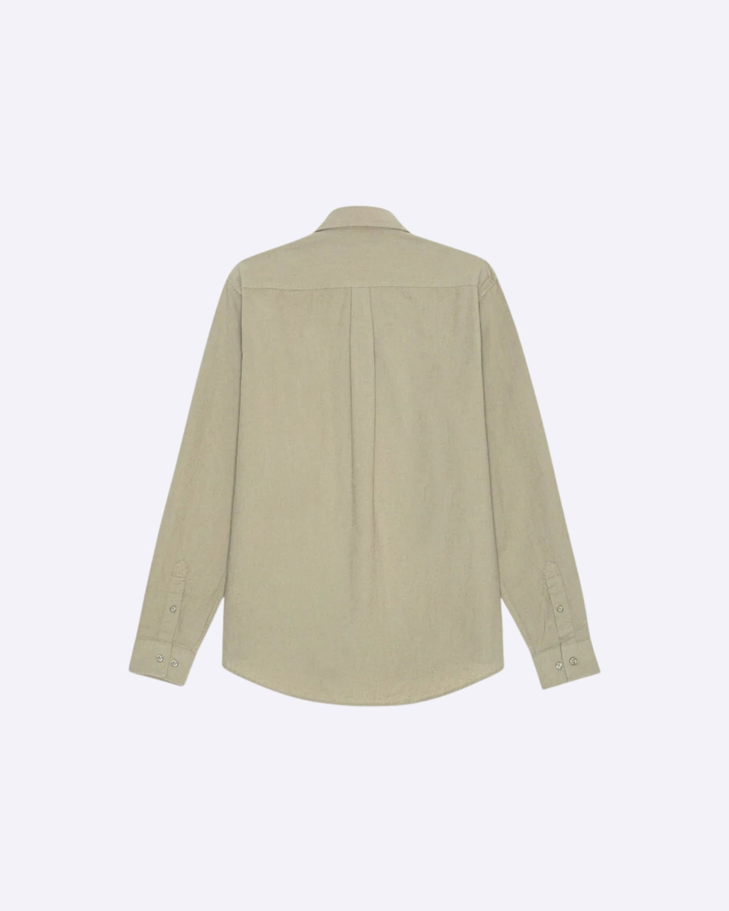 Konrad Cotton Linen Shirt Laurel Oak Sand