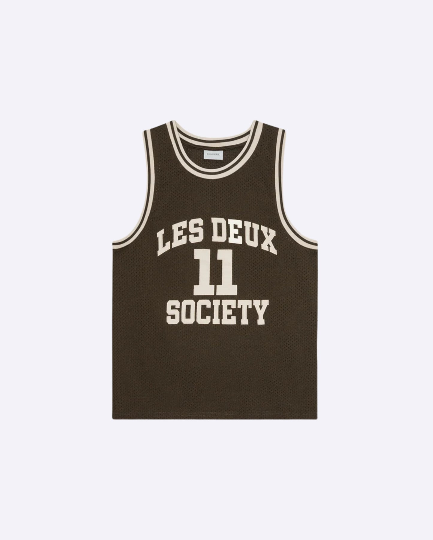 Silas Mesh Tank Top Turkish Coffee Brown