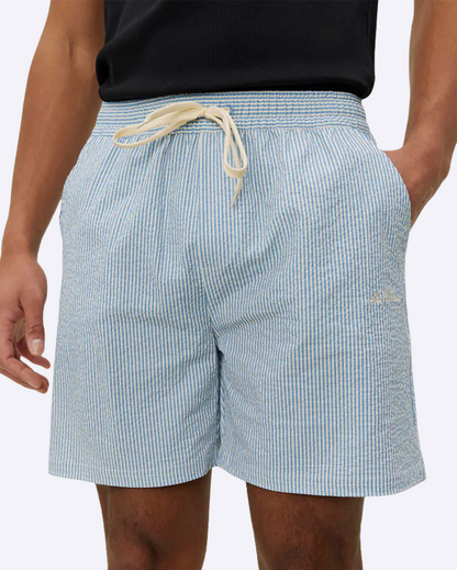 Stan Stripe Seersucker Swimshort