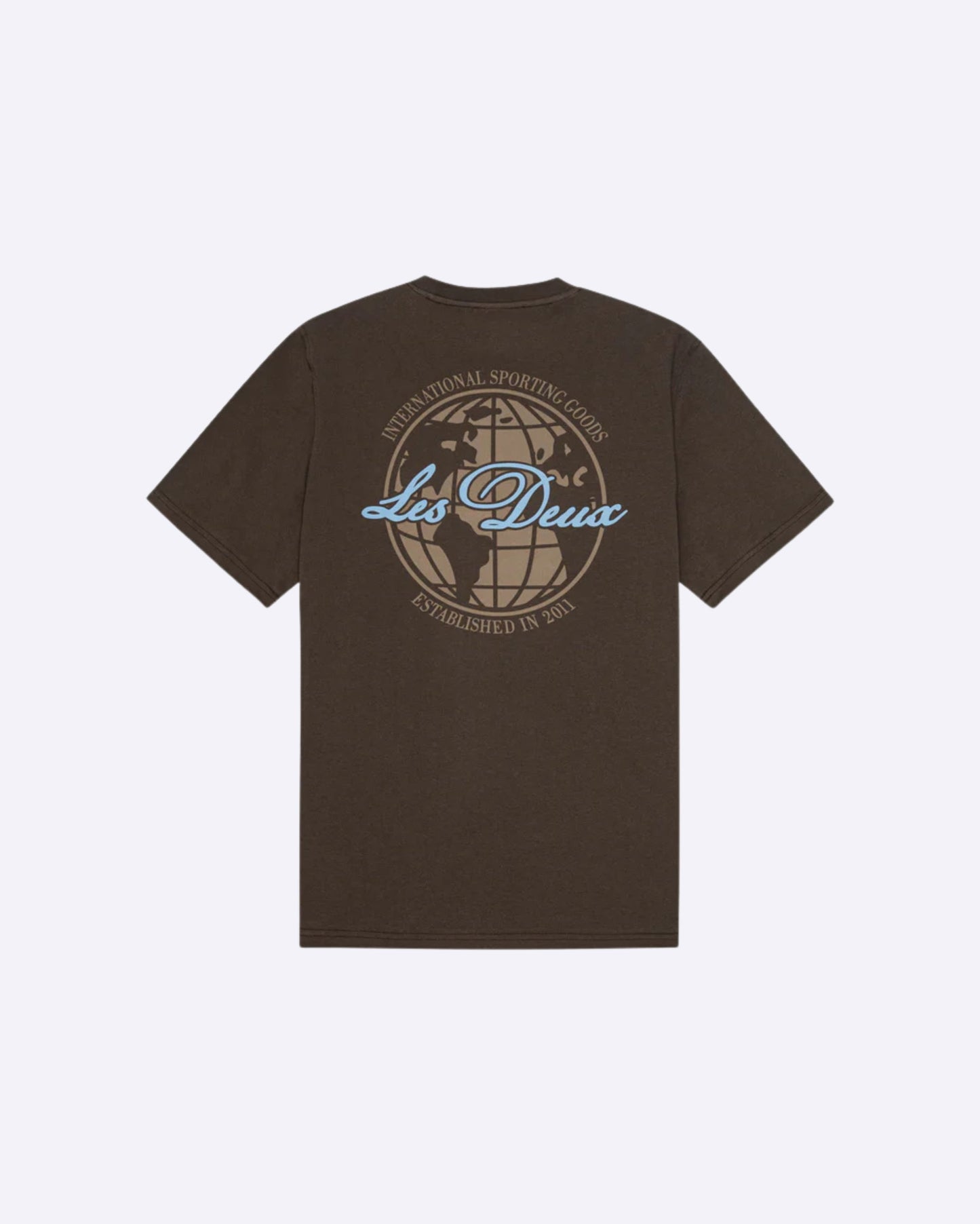 Ben Globe T-Shirt Turkish Coffee Brown