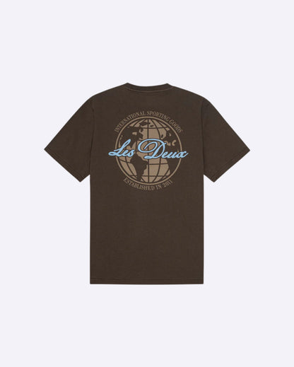 Ben Globe T-Shirt Turkish Coffee Brown