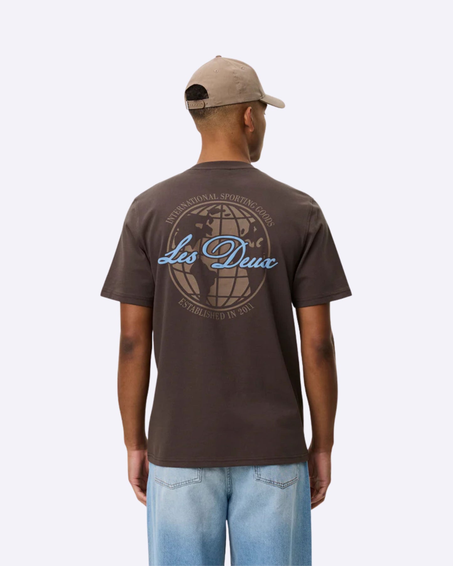 Ben Globe T-Shirt Turkish Coffee Brown