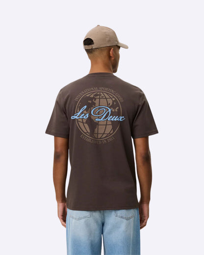 Ben Globe T-Shirt Turkish Coffee Brown