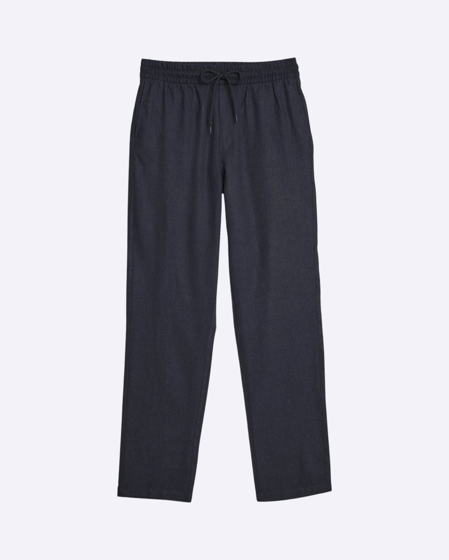 Patrick Linen Pants Dark Navy