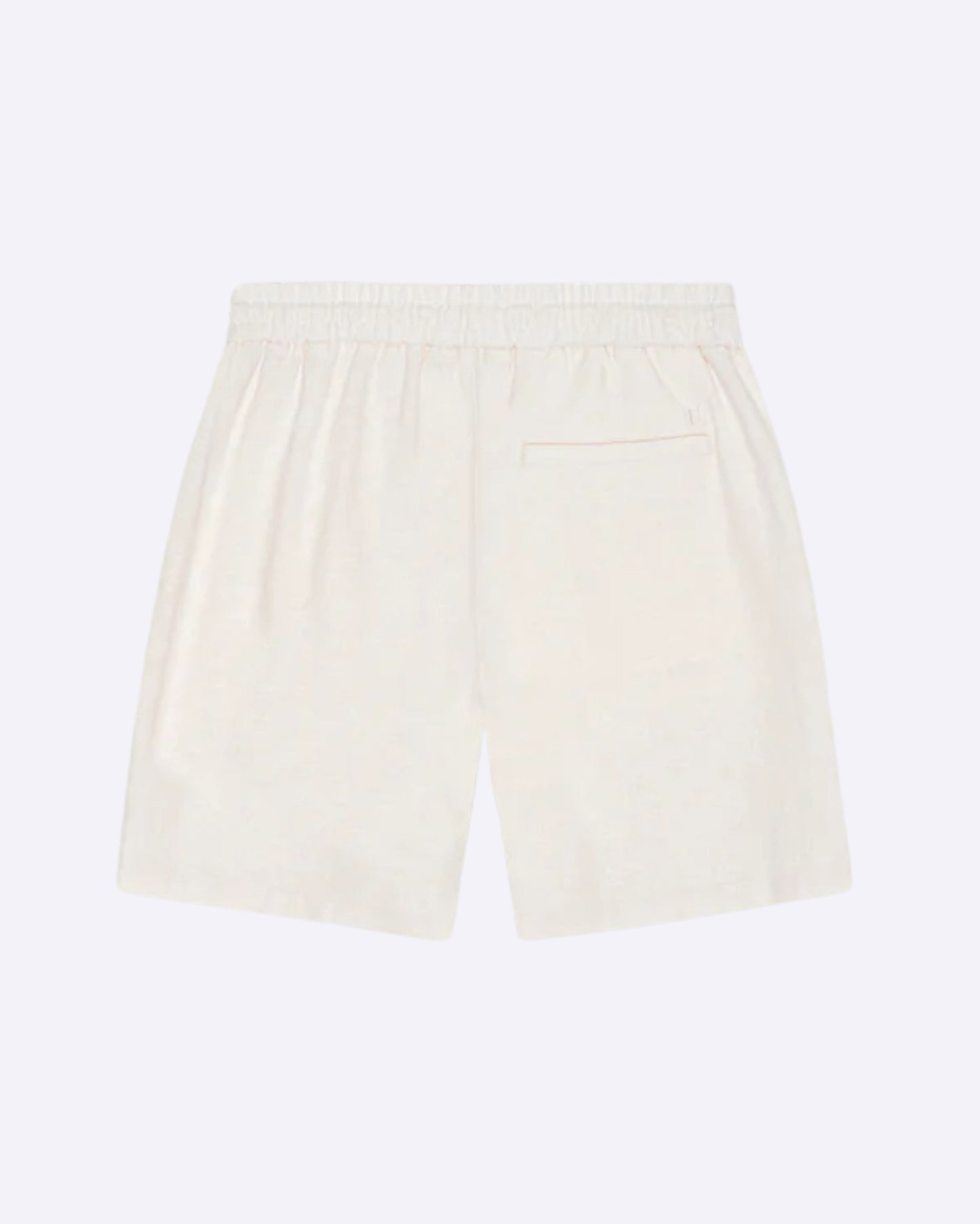 Otto Linen Shorts Eggnog White