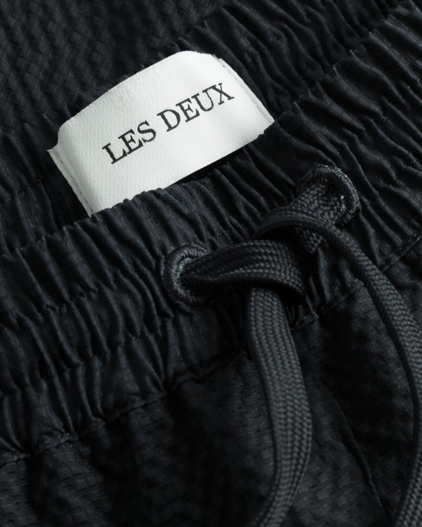 Stan Seersucker Swimshorts Dark Navy