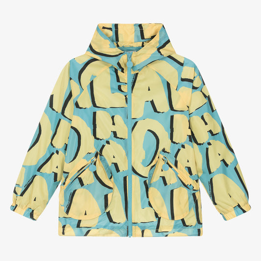 Chaqueta de Nylon Con Estampado